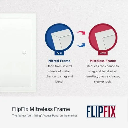 Fire Rated Access Panel – FlipFix Metal Door Access Hatch