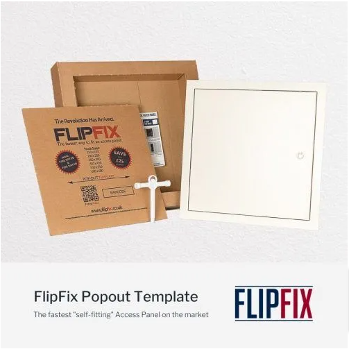 Fire Rated Access Panel – FlipFix Metal Door Access Hatch