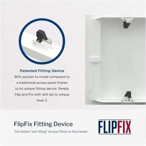 Fire Rated Access Panel – FlipFix Metal Door Access Hatch