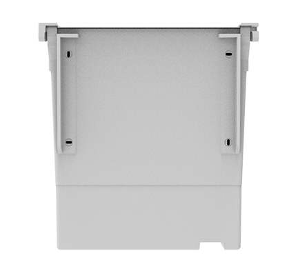 Mitras White Universal MK2 Unibox Gas Meter Box (480mm x 500mm x 290mm)
