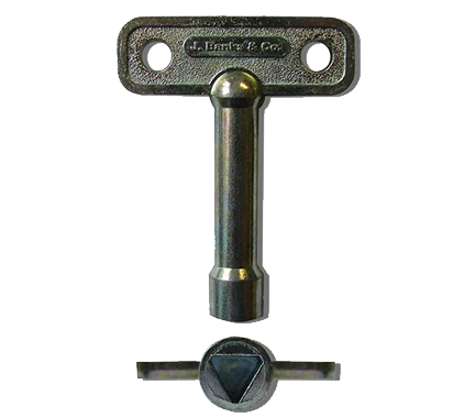 Heavy Duty Gas Meter Box Key - Model Number 203004 | IS0021