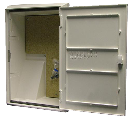 Mitras Shallow Recessed Electricity Meter Box