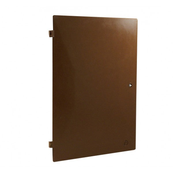 Mitras Electric Meter Box Door Brown (383mm x 550mm)