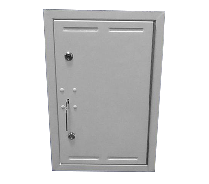 Lockable Aluminium Overbox for Electricity Meter Boxes - IS5081 | 415mm x 610mm x 75mm