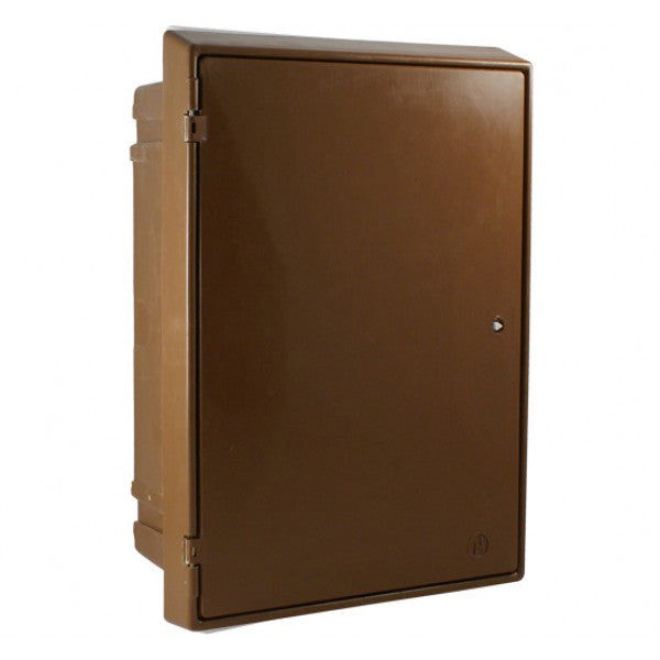 Mitras Brown Electric Meter Box Recessed (595 x 409 x 210mm)
