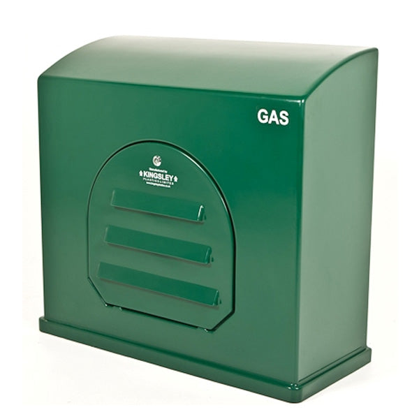 Kingsley GC3 Green Industrial Gas Meter Housing - Wall Mounted