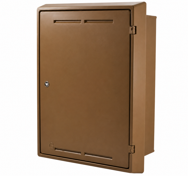 Mitras Brown Recessed Gas Meter Box