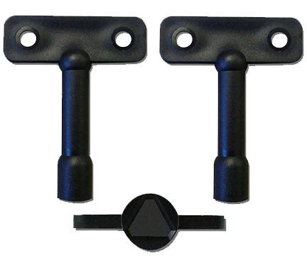 Mitras Pair of Long Reach Meter Box Keys