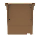 Mitras Brown Universal MK2 Unibox Gas Meter Box (480mm x 500mm x 290mm)