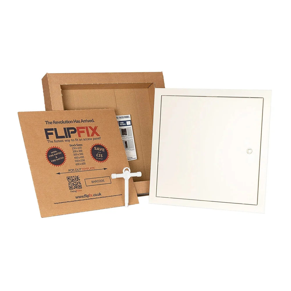 Access Box Kit Fire Rated Access Panel – FlipFix Metal Door Access Hatch – Meter Boxes Now